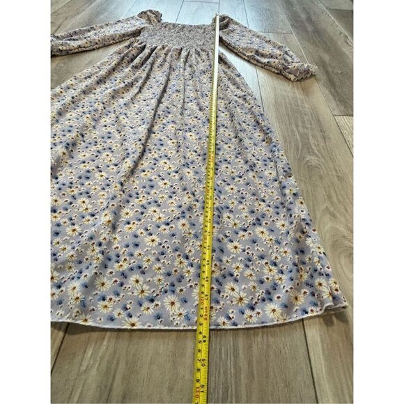 Ladies floral maxi dress size M - Picture 9 of 11